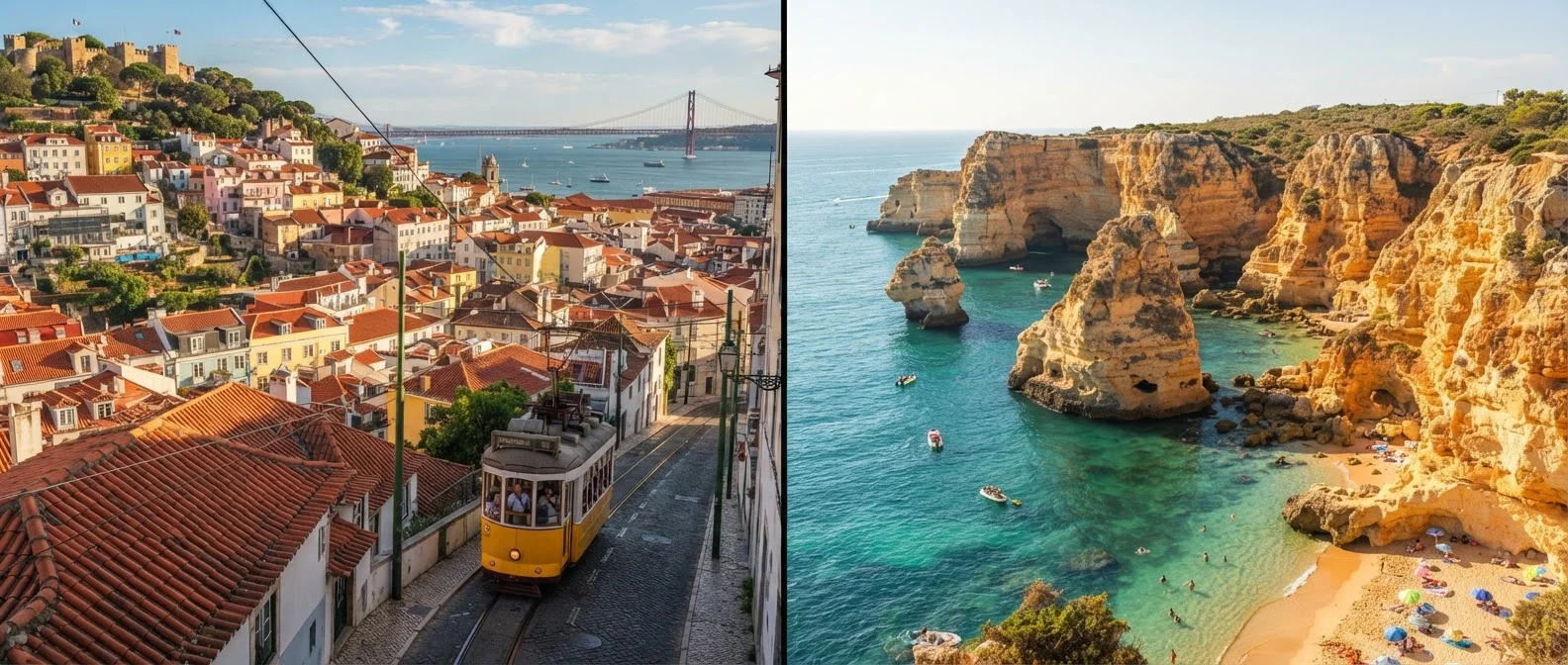City Break or Beach Holiday: Choosing Between Lisbon and the Algarve