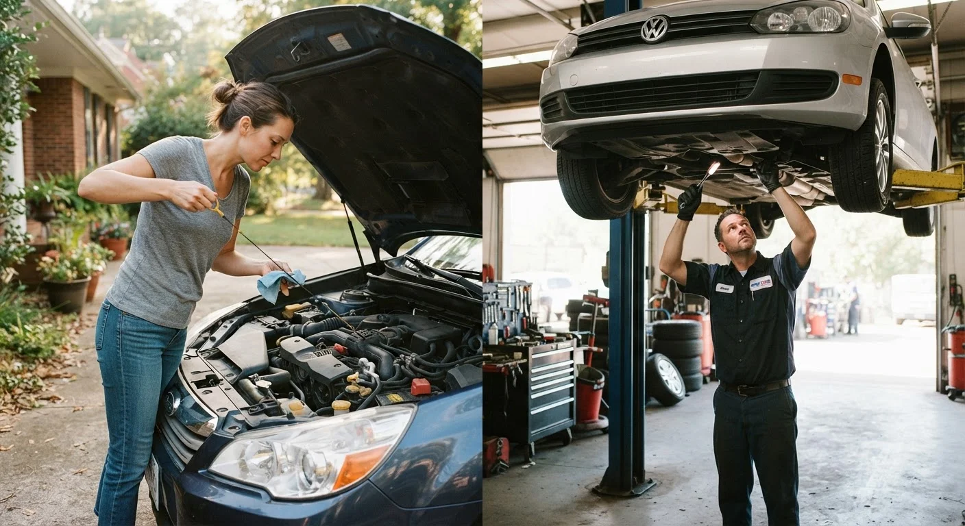 DIY Maintenance vs Taking It to a Garage: Where the Line Usually Falls