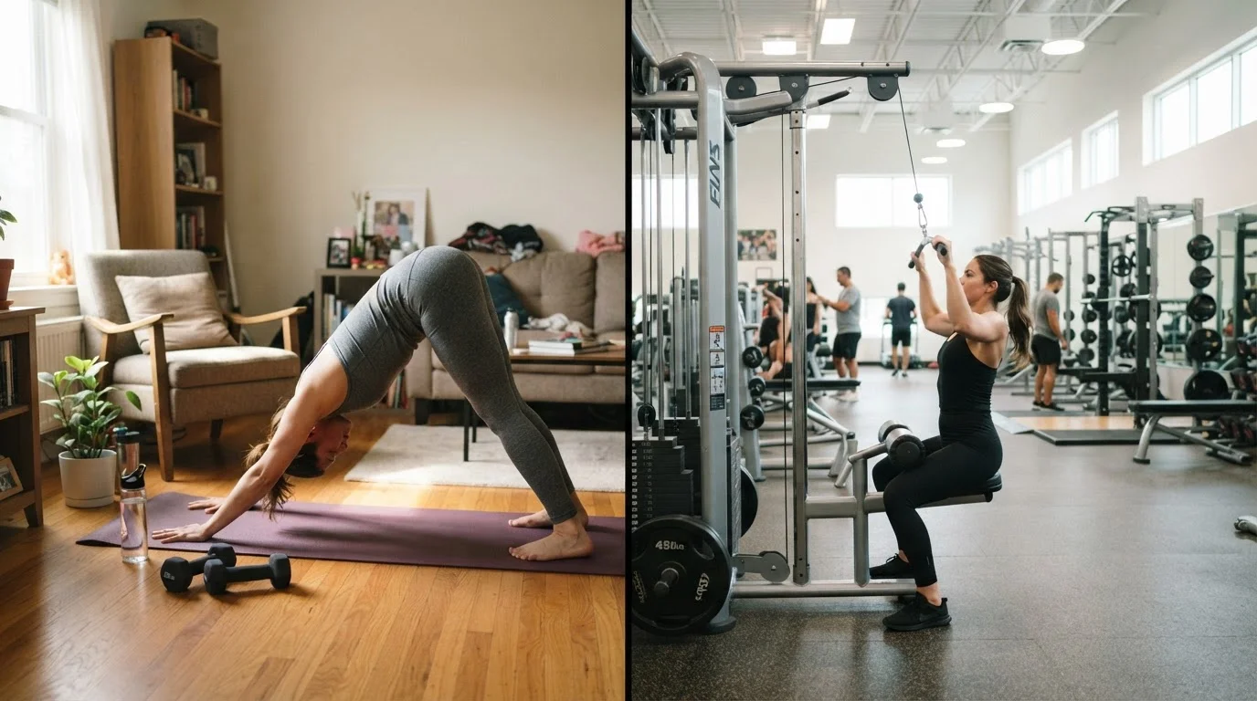 Home Workouts vs. Gym Workouts: Honest Trade-Offs for Both Settings