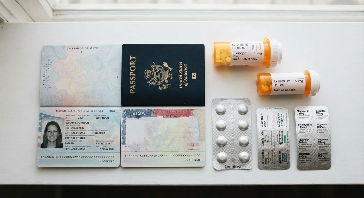 Travelling With Medications: What Border Crossings and Customs Actually Require