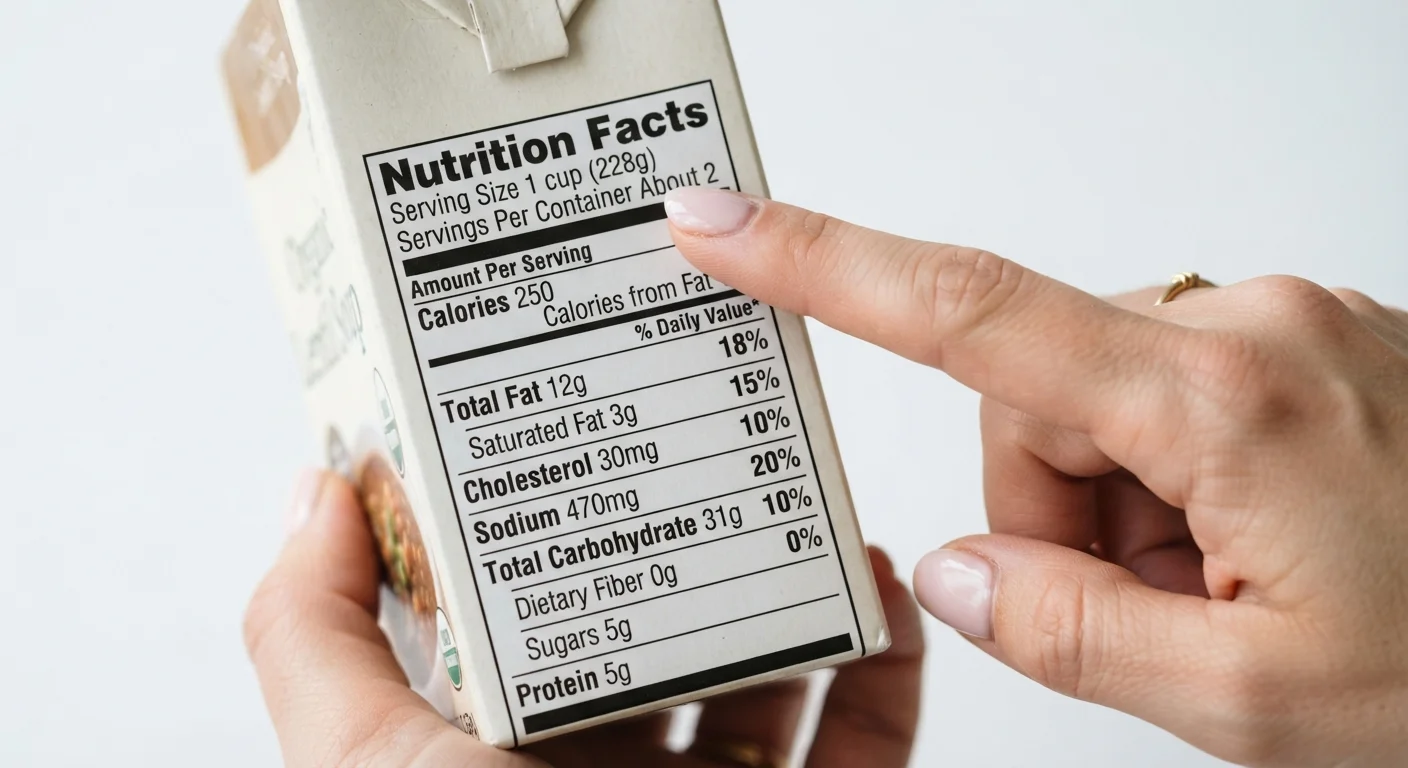 What the Nutrition Facts Label Is Actually Telling You