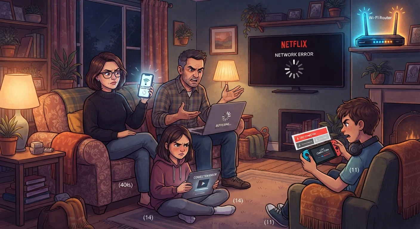 Why Your Wi-Fi Slows Down in the Evening
